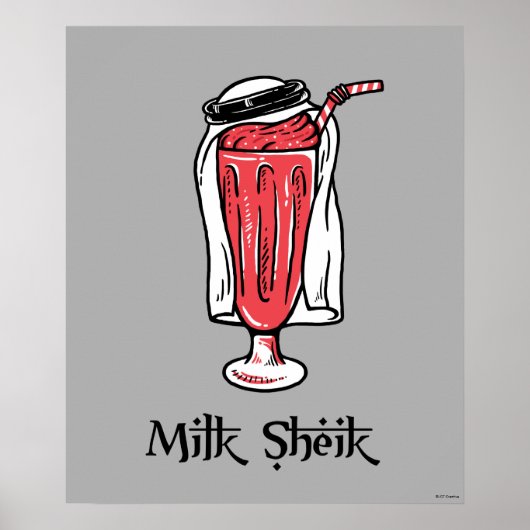 Poster Milk Sheikh (Devant)