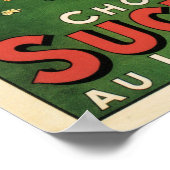 Poster MILKA CHOCOLAT SUCHARD Swiss Milk Chocolate Advert (Coin)