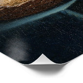 Poster Milkmaid par Johannes Vermeer Glossy (Coin)