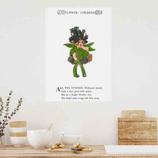 Poster Milkweed (Cuisine)