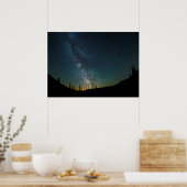 Poster Milkyway la nuit (Cuisine)