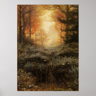 Poster Millais - Furze Dessiné