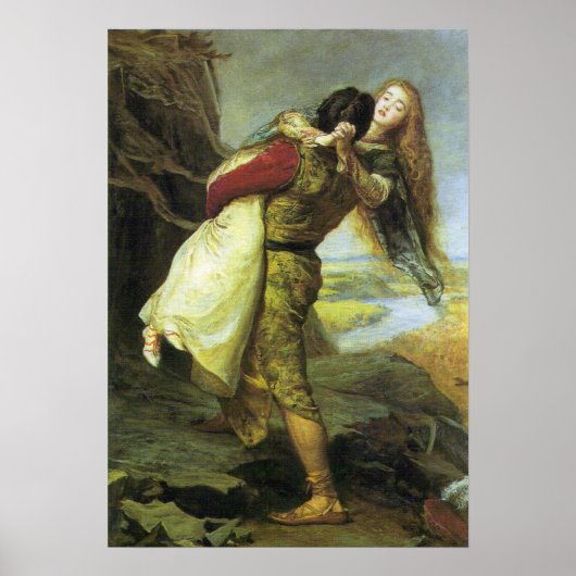 Poster Millais - La Couronne d'Amour, 1875 (Devant)