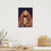Poster Millais - La servante d'information 1851 (Cuisine)