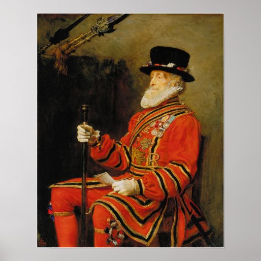 Poster Millais - Le Garde de Yeoman (Devant)
