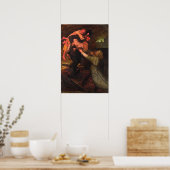 Poster Millais - Le Sauvetage (Cuisine)