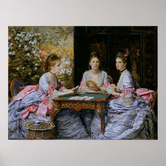 Poster Millais - Les cœurs sont atouts (Devant)