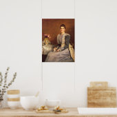 Poster Millais - Mary Chamberlain 1891 (Cuisine)