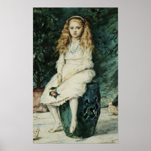 Poster Millais - Nina Lehmann (Lady Campbell) à 9 ans