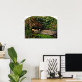Poster Millais - Ophélie (Bureau à domicile)