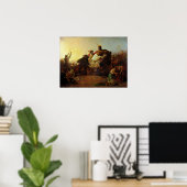 Poster Millais - Pizarro Saisissant L'Inca Du Pérou (Bureau à domicile)