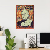 Poster Millard Fillmore - Whig Out ! (Bureau à domicile)