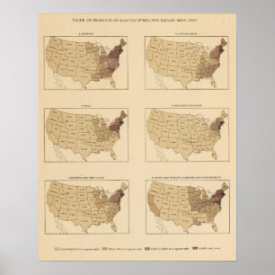 Poster Mille de 205 Manufactures/sq