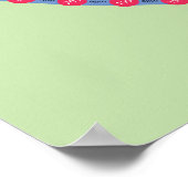 Poster mille et kilomètre de conversion infographique (Coin)