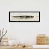 Poster Mille Îles NY Photo 1909 (Cuisine)