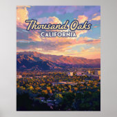 Poster Mille Oaks Californie Los Angeles Ventura (Devant)