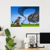 Poster Milliards (Bureau à domicile)