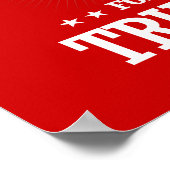 POSTER MILLIARDS DE DOLLARS POUR TRUMP (Coin)