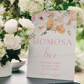 Poster Millie Floral Momosa Bar