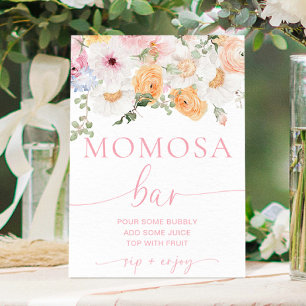 Poster Millie Floral Momosa Bar