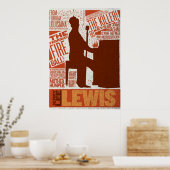 Poster Million Dollar Quartet Type Lewis (Cuisine)