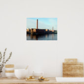 Poster Mills du Massachusetts sur la Merrimack (Cuisine)