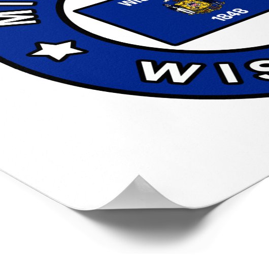 Poster Milwaukee Wisconsin (Coin)