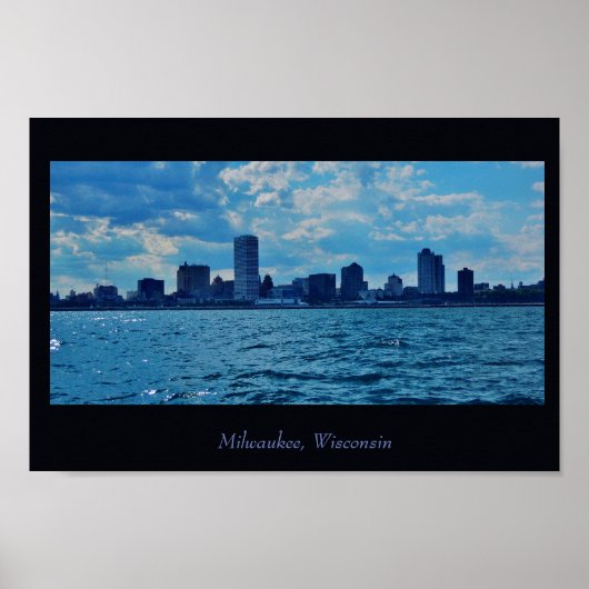 Poster Milwaukee, Wisconsin (Devant)