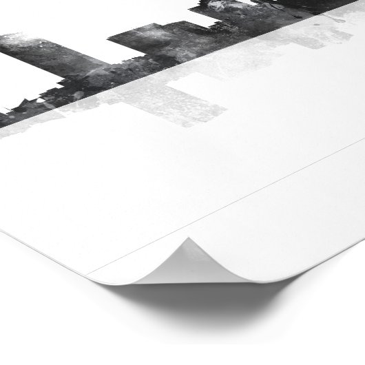 POSTER MILWAUKEE, WISCONSON SKYLINE (Coin)