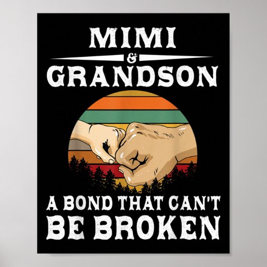 Poster Mimi And Grandson A Bond That Can't Be Broken (Devant)