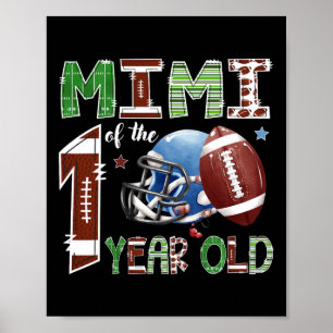 Poster Mimi du football de 1 an 1re année Down Birt