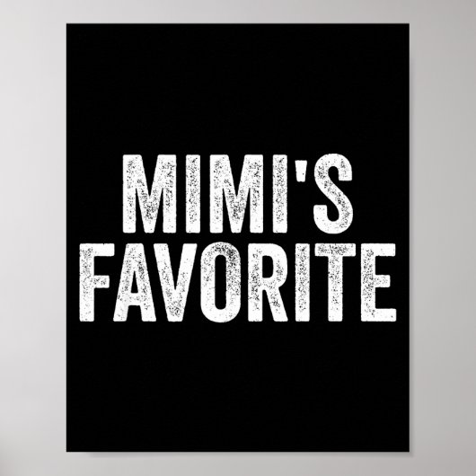 Poster Mimi's Favorite Funny Granhild  (Devant)