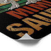 Poster Mimisaurus T Rex Dinosaur Mimi Saurus Fête des mèr (Coin)