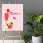 Poster Mimosa Bar Baby shower de Brunch Bubbly<br><div class="desc">Une couche tard dans la nuit affiche une activité baby shower populaire. Modifiez facilement le texte, la couleur, la taille pour le rendre unique. Nous avons aussi la coordination et la mise en correspondance des articles de papeterie et de fête sous Bubbly And Brunch Baby shower Collection de thèmes groupés...</div>