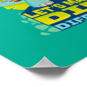 Poster Min & Clover | Faire la différence entre les dinde (Coin)