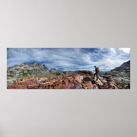 Poster Minarets - Ansel Adams Wilderness - Sierra Nevada (Devant)