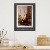 Poster Minarets & Entrée de Metwaleys Roberts/Haghe Art (Cuisine)