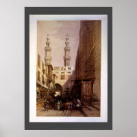Minarets & Entrée de Metwaleys Roberts/Haghe Art