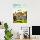 Poster Minari coréen (Bureau à domicile)
