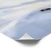 Poster Mince Pinscher Laisser Neige Noël (Coin)