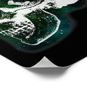 Poster Mind Controller Skull Gaming Gamer Mens Boys Teens (Coin)