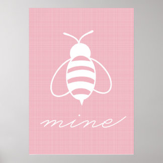 Poster Mine d'abeilles
