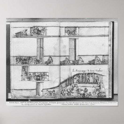 Poster Mine d'argent de La Croix-aux-Mines, Lorraine 2 (Devant)