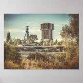 Poster mine de charbon abandonnée (Devant)