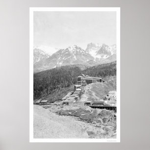 Poster Mine de cuivre exceptionnelle Alaska 1916