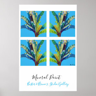 Poster Mineral Point, Red Banana's , by Bruce Tunis