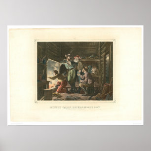 Poster Miner's Cabin, Result of the Day (0155A)