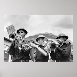 Poster Miners' Labour Day Band, 1940
