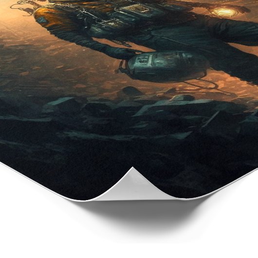 Poster Mines dangereuses (Coin)