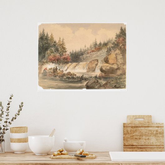 Poster Mines de placers (0605B) (Cuisine)